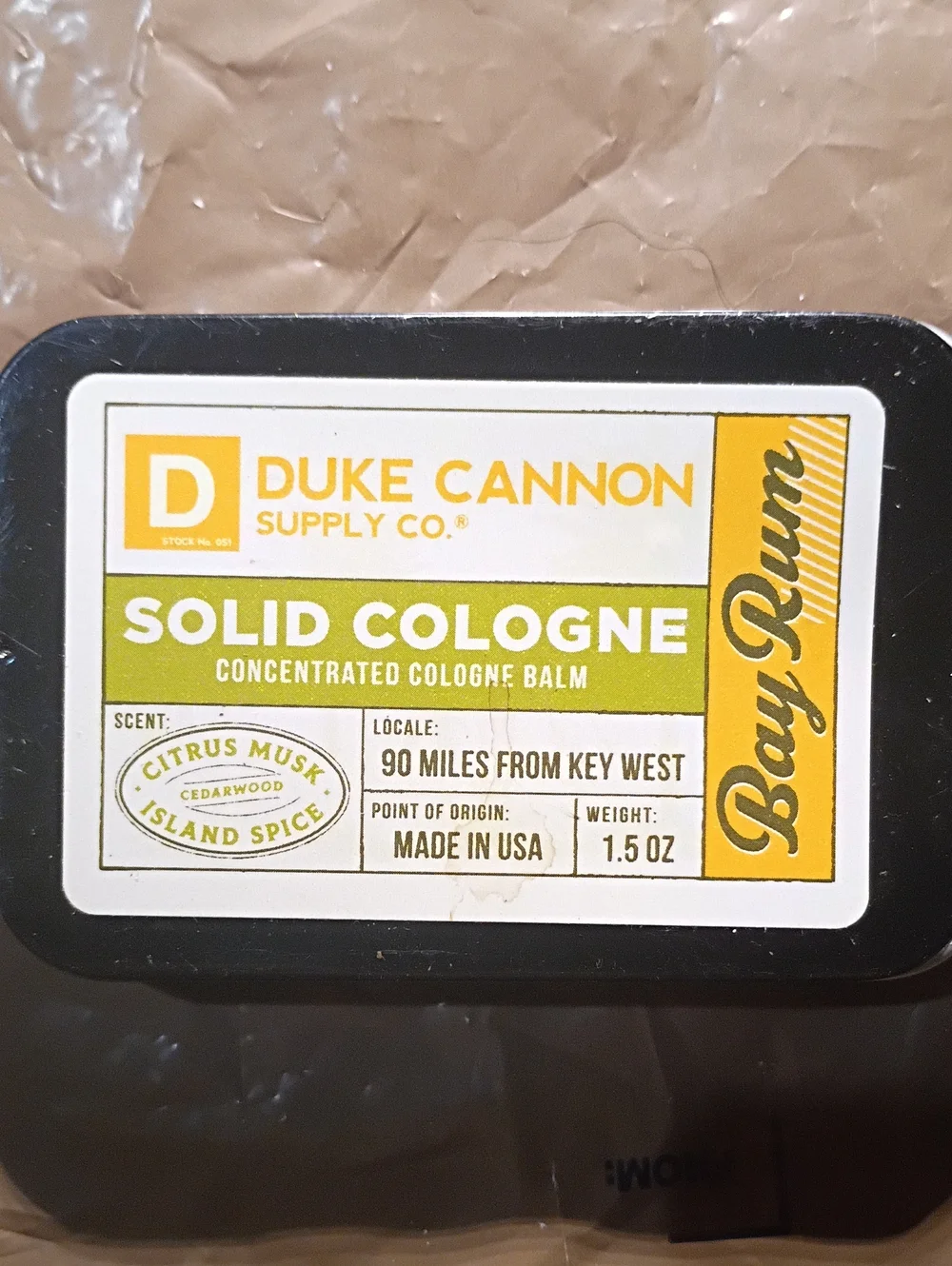 DUKE CANNON Solid Cologne (2) Minty Soap Tea Tree Shampoo/conditioner & Balm